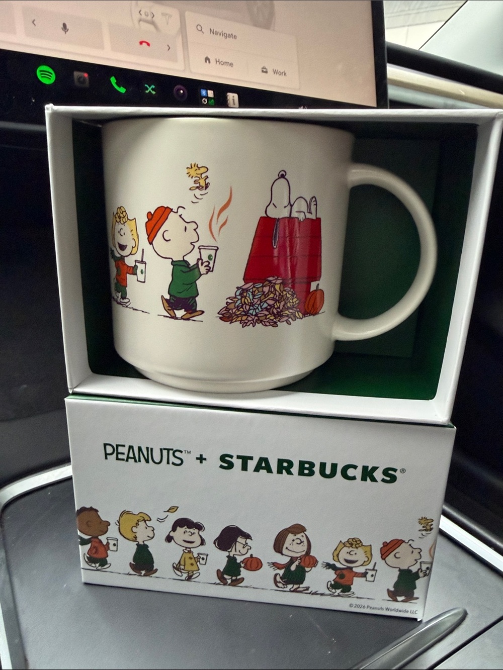 Starbucks Snoopy collab mug
